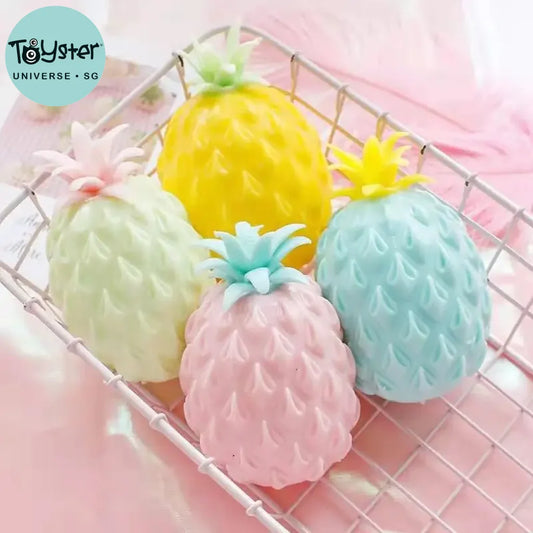 New Anti Stress Fun Soft Pineapple Ball
