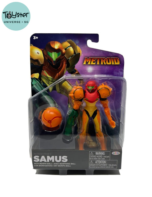 Nintendo 4’’ Figures - Metriod Samus With Morph Ball Nintendo
