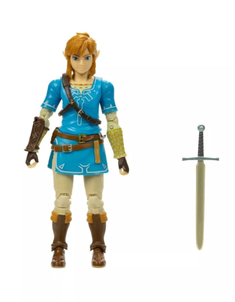 Nintendo 4’’ Figures - Zelda Link With Soldier’s Broad Sword Nintendo