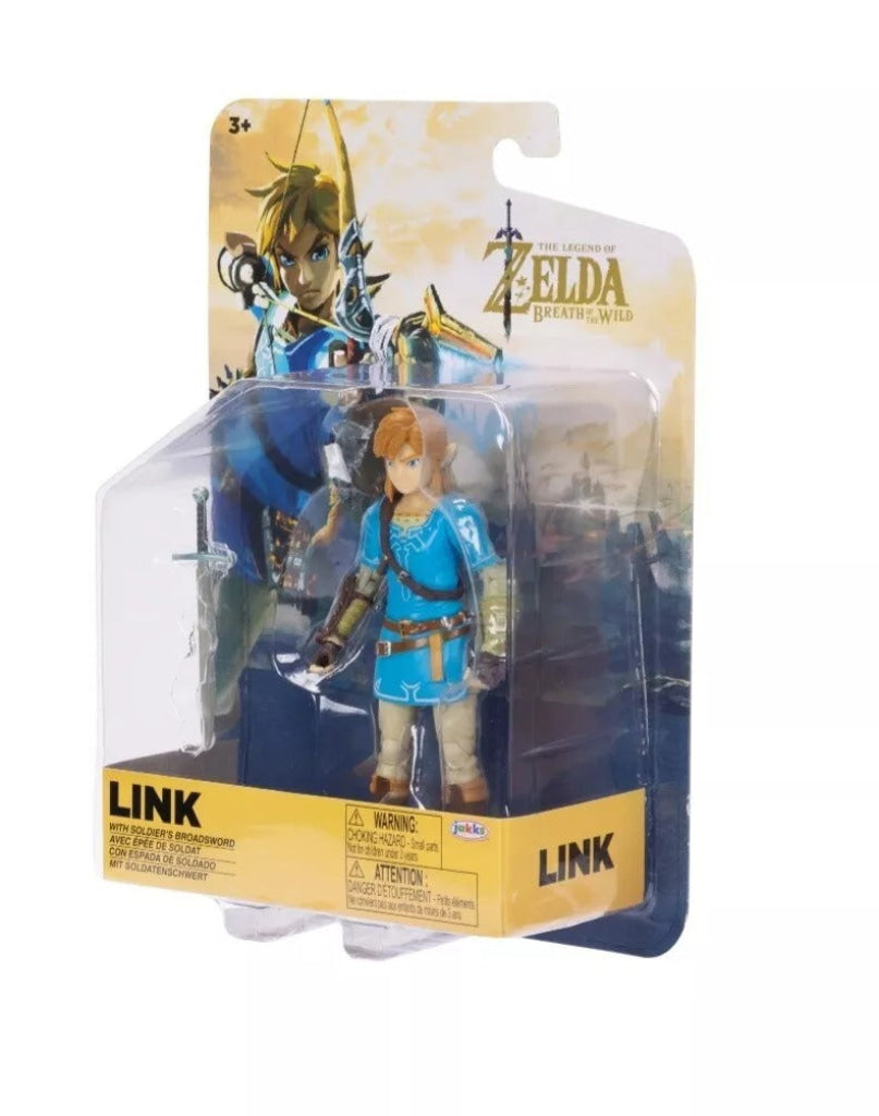 Nintendo 4’’ Figures - Zelda Link With Soldier’s Broad Sword Nintendo