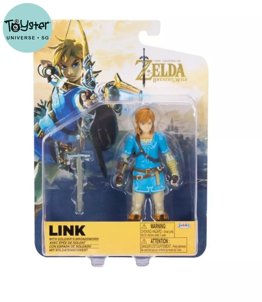 Nintendo 4’’ Figures - Zelda Link With Soldier’s Broad Sword Nintendo