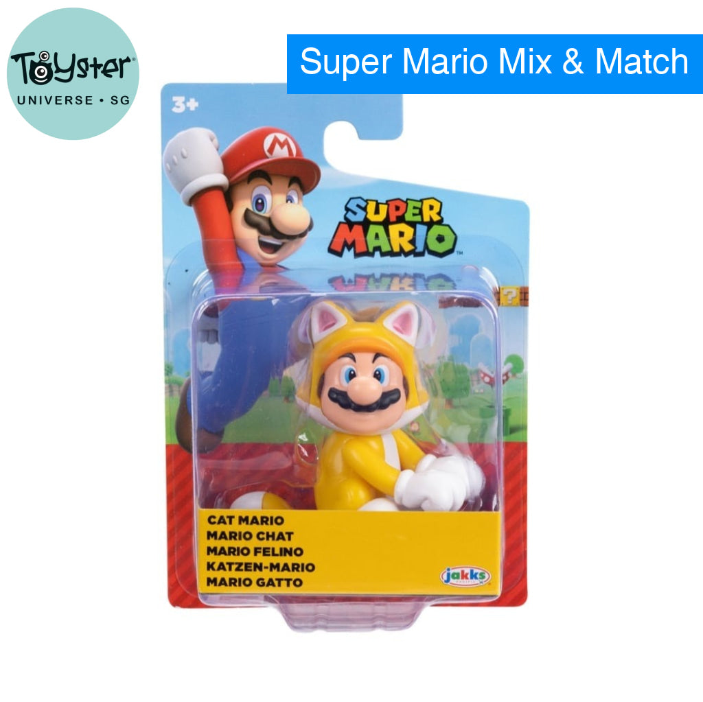 Nintendo Cat Mario 2.5-inch Articulated Figure Nintendo