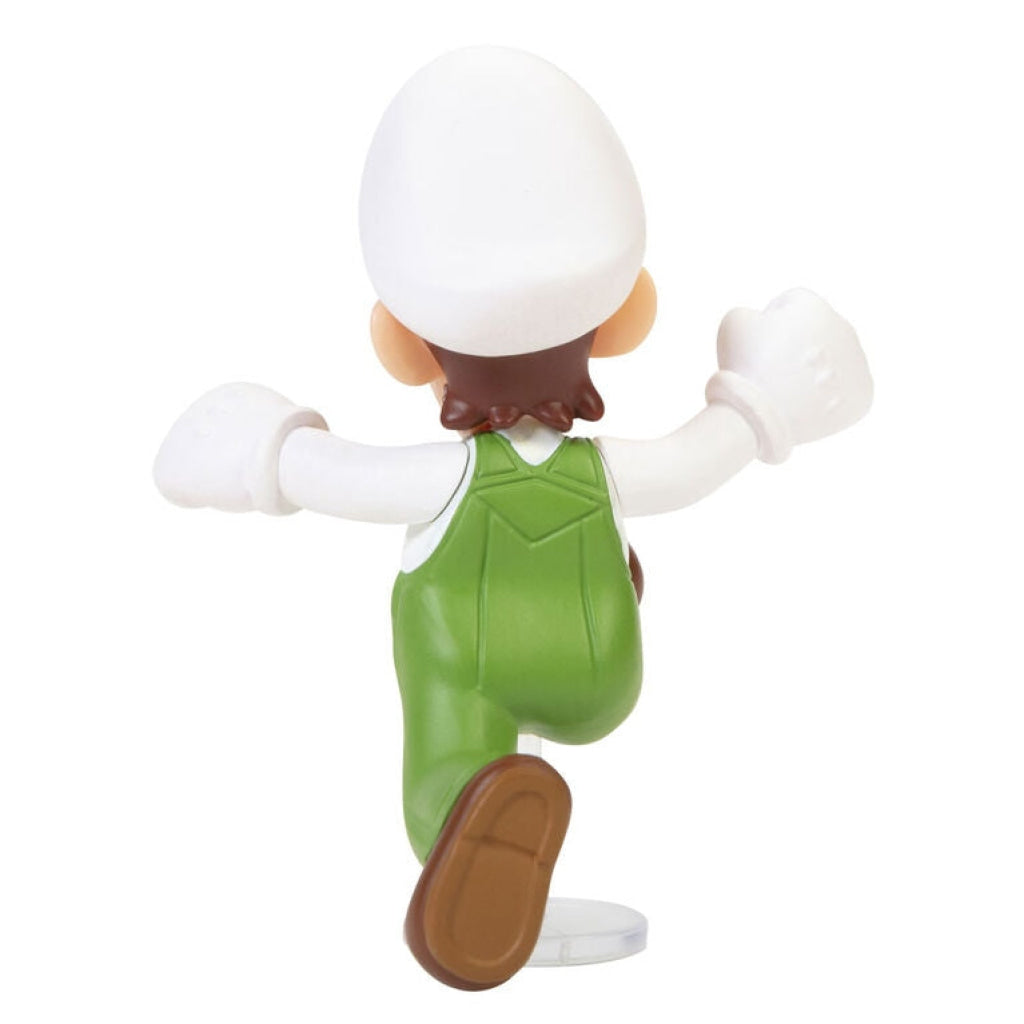 Nintendo Fire Running Luigi 2.5-inch Articulated Figure - Nintendo