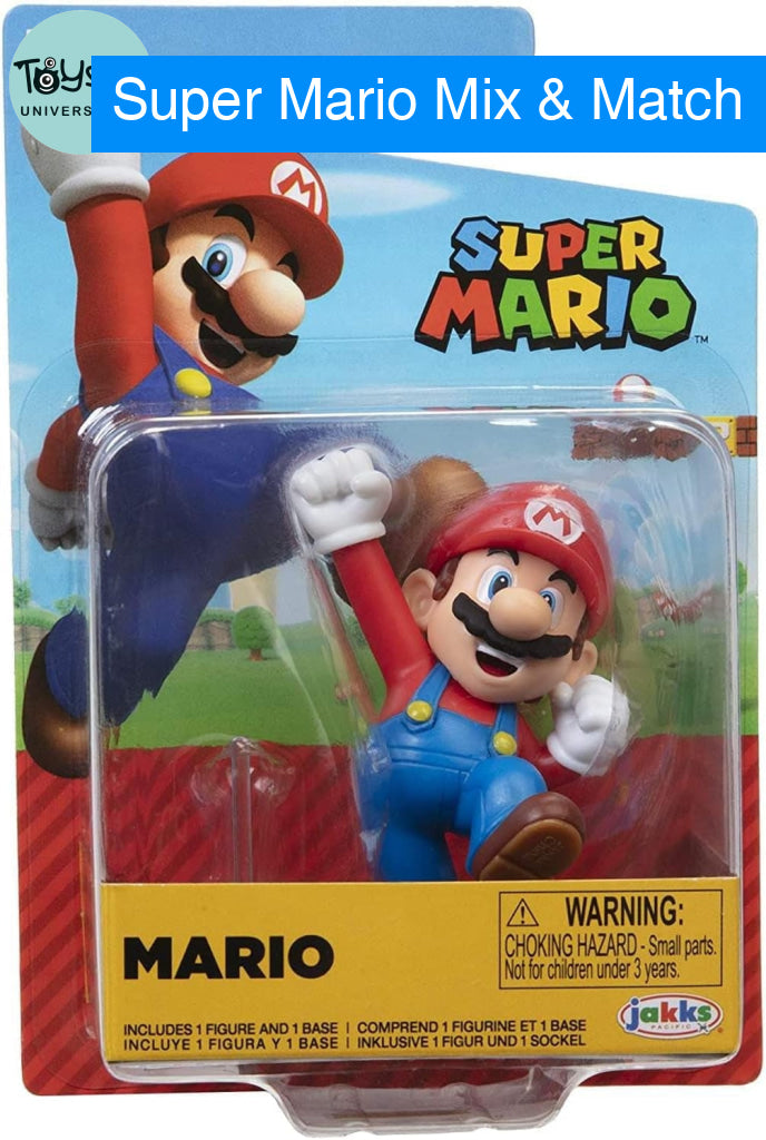 Nintendo Jumping Mario 2.5-inch Articulated Figure - Nintendo