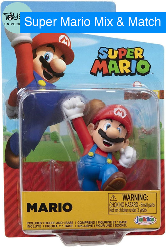 Nintendo Jumping Mario 2.5-inch Articulated Figure - Nintendo