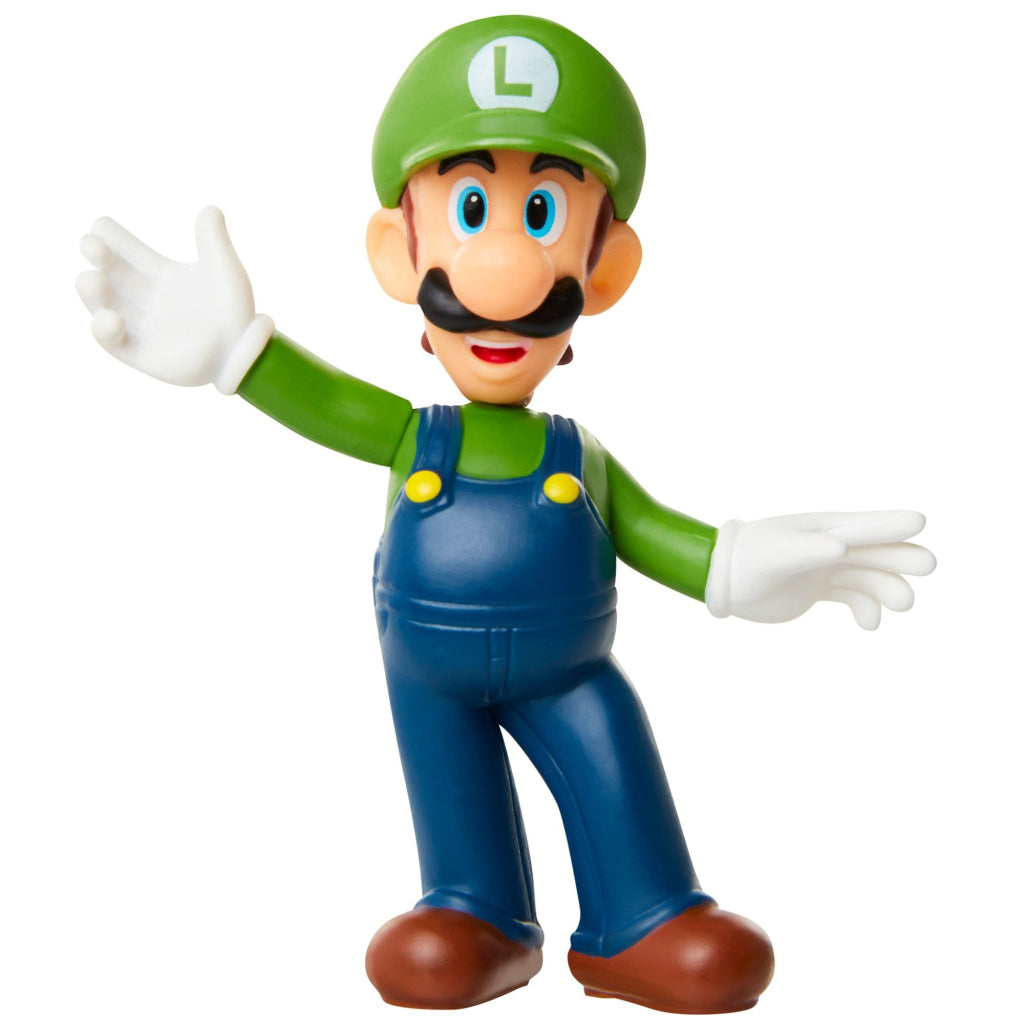 Nintendo Luigi Spread Arms 2.5-inch Articulated Figure - Nintendo