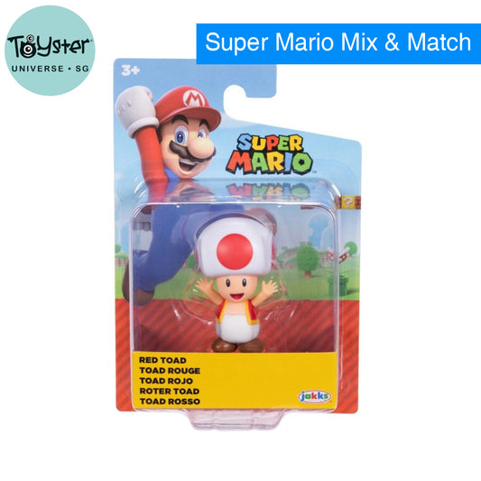 Nintendo Red Toad 2.5-Inch Articulated Figure Nintendo