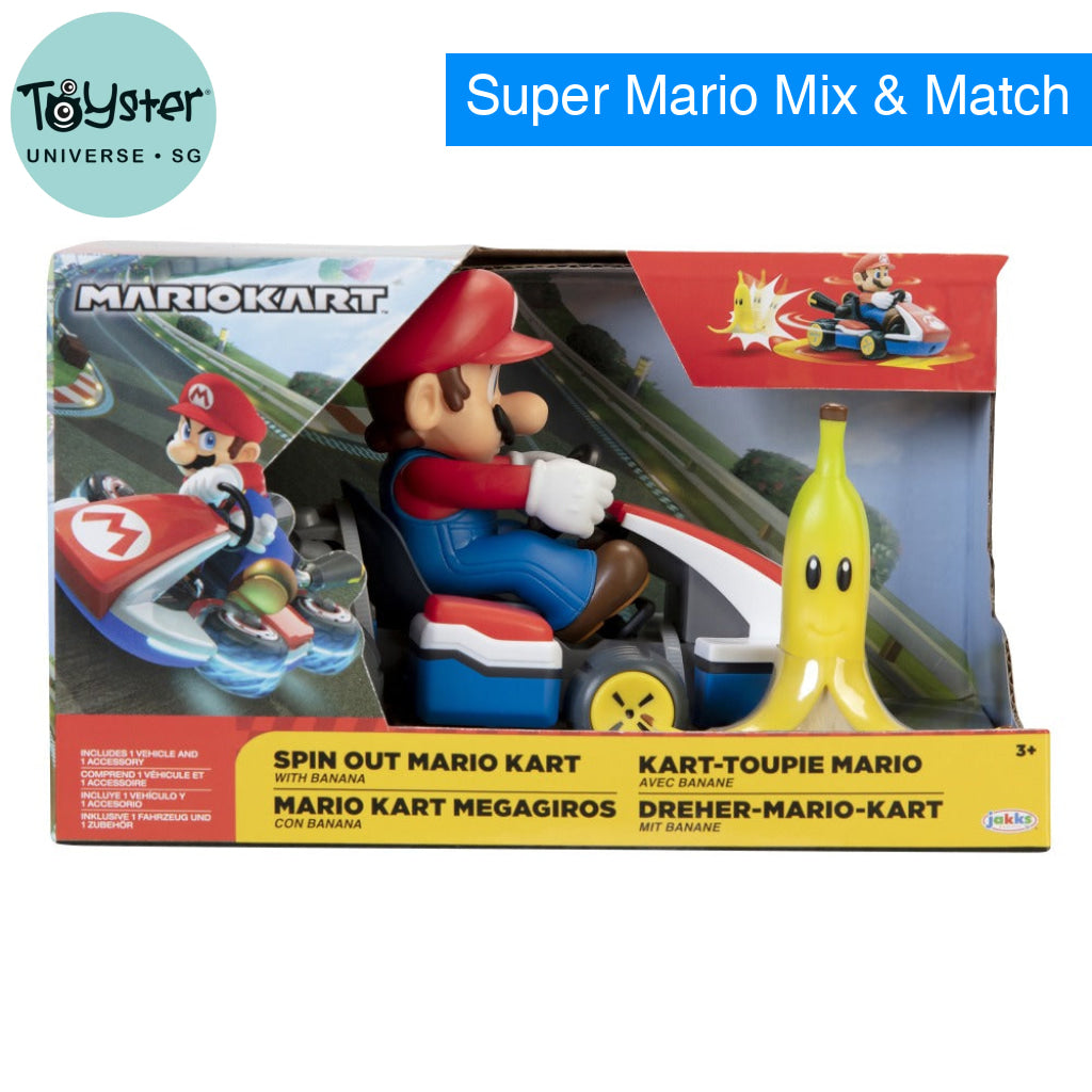 Nintendo Spin Out Mario Kart 2.5-inch - Mario - Nintendo