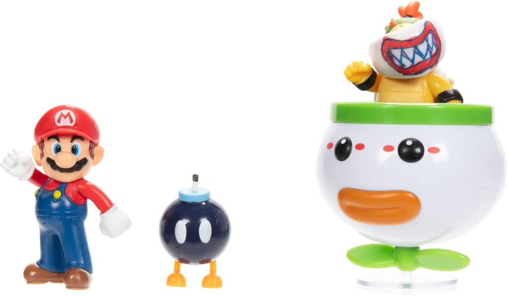 Nintendo Super Mario 2pk - Mario and Bowser Jr. Clown Car - Nintendo
