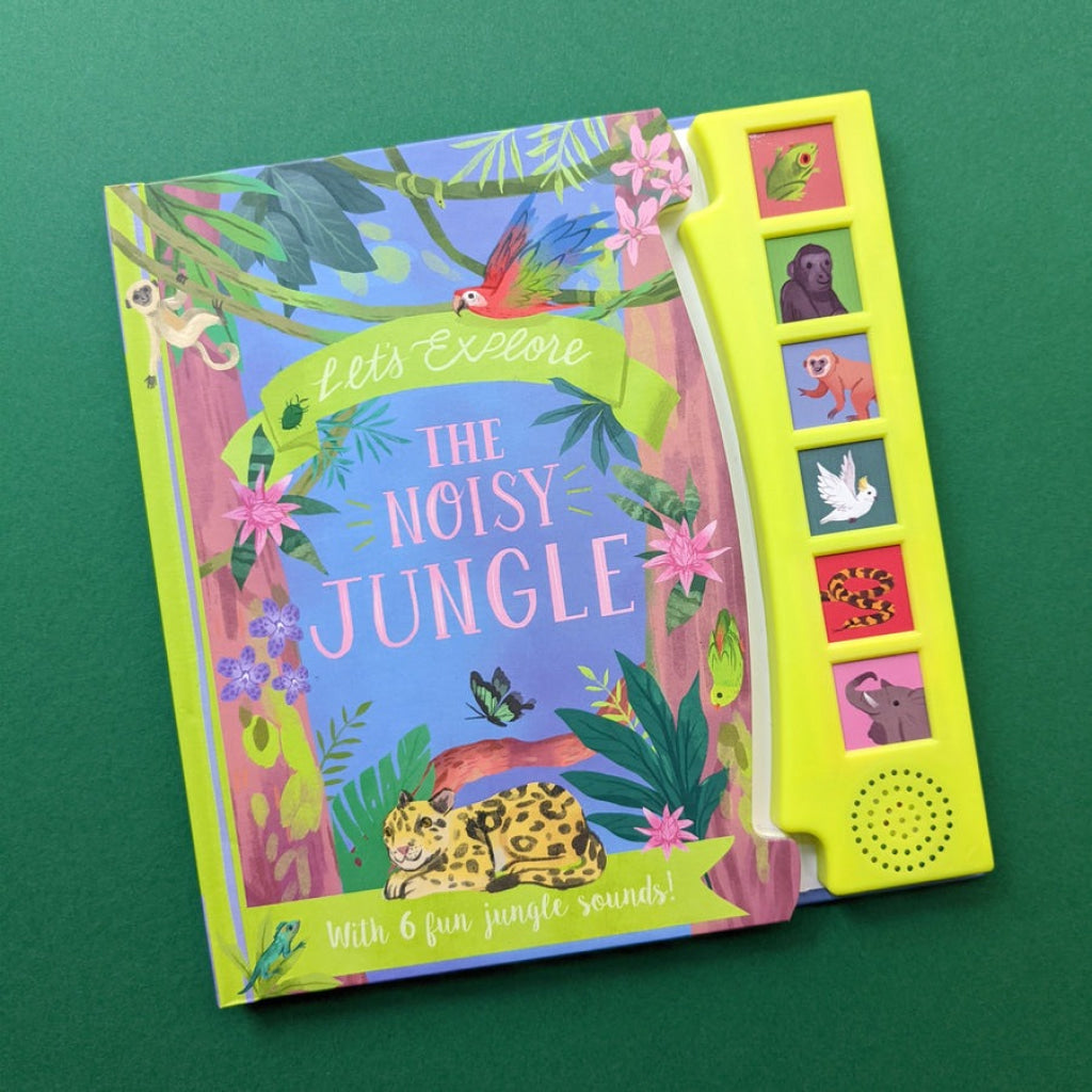 North Parade Nature 6 Button Sound Books Noisy Jungle North Parade