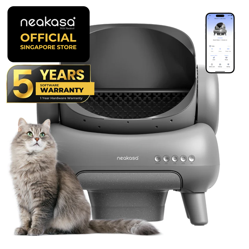 Neakasa M1 Plus (Upgraded) Open-Top Self-Cleaning Automatic Cat Litter Box