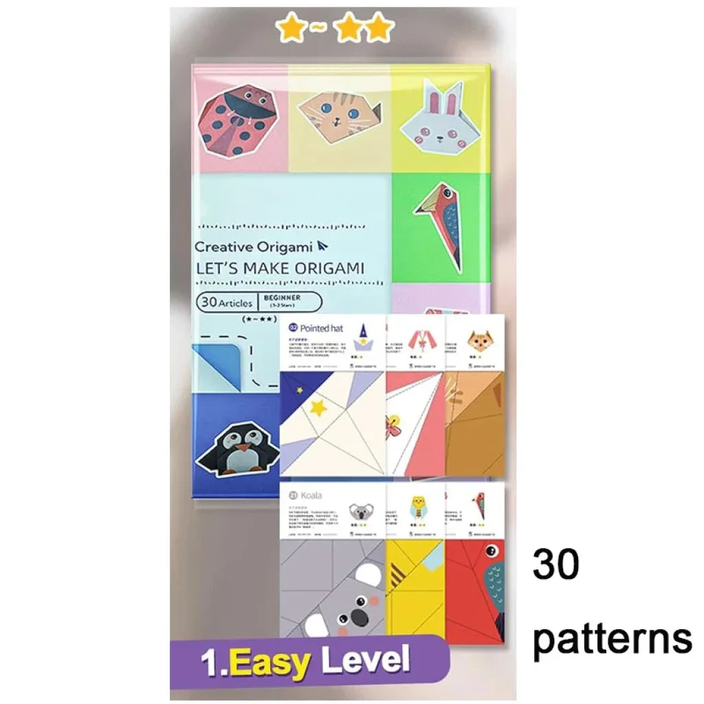 Origami Kit For Beginners 30/96 Sheets - 30 sheets 2