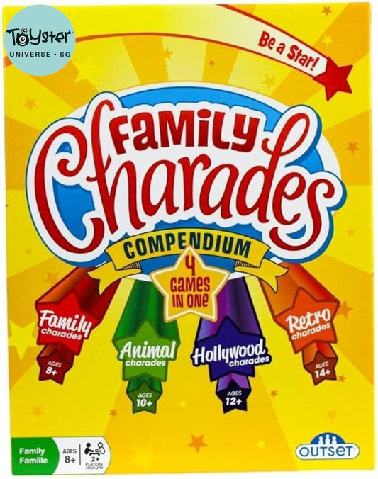 Outset Media Family Charades Compendium Outset