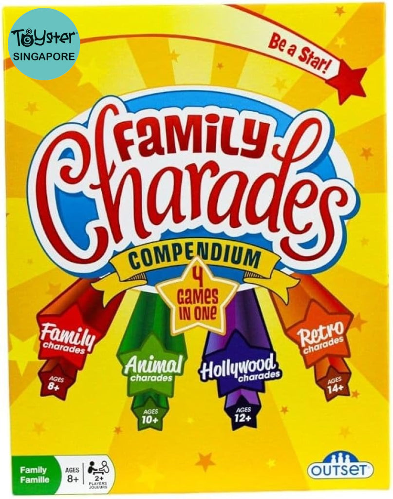 Outset Media Family Charades Compendium Outset