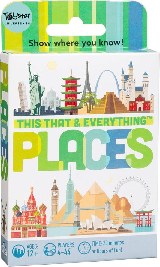 Outset This That & Everything Places Card Game Outset
