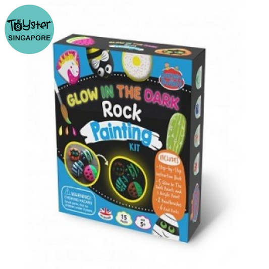 Paint Your Own Range: Glow In The Dark Rock Painting Kit Bb079 Buddy & Barney