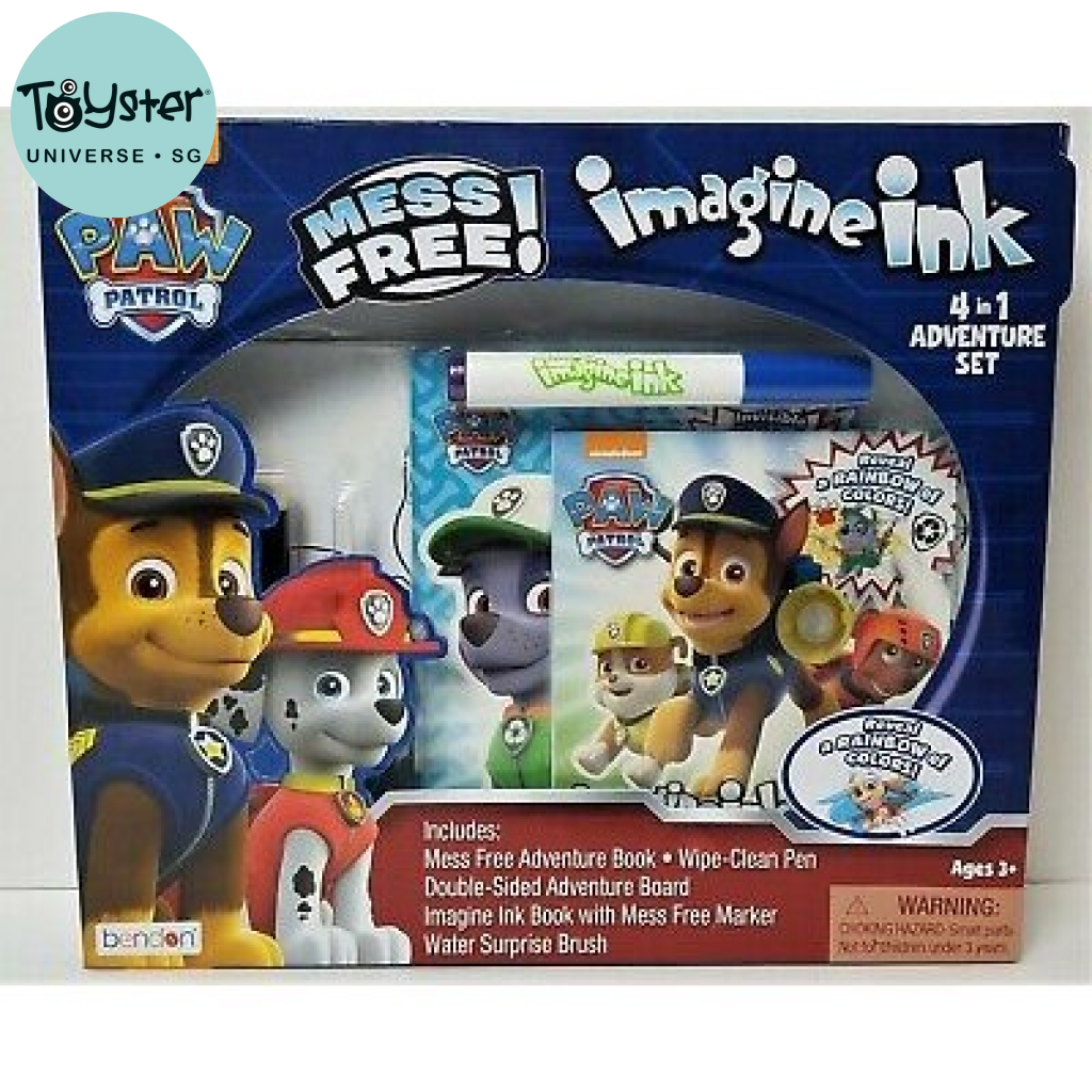 Paw Patrol 4 In 1 Activity Box Set Patrol