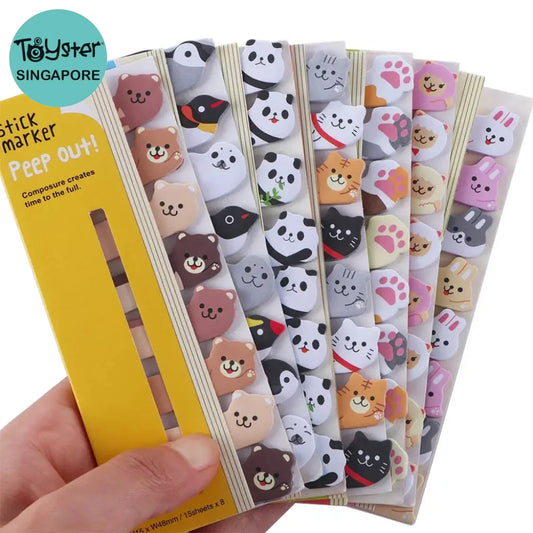 Penguin Cat Panda Memo Pads Sticky Notes