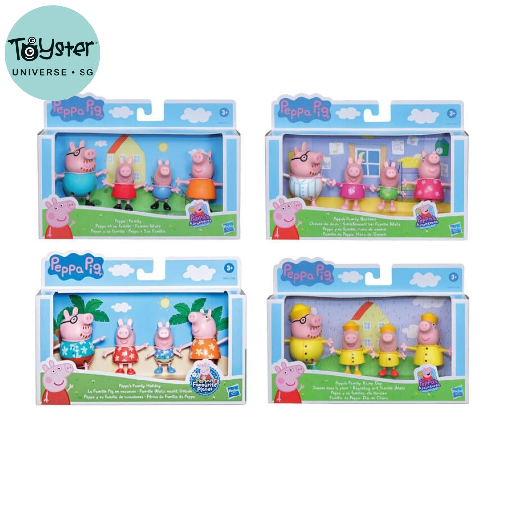 Peppa Pig Family 4 Pack - Assorted - Peppa Pig