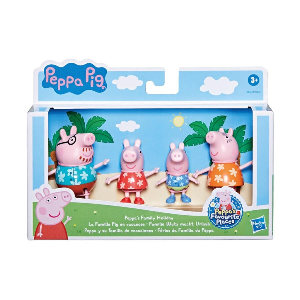 Peppa Pig Family 4 Pack - Assorted - Peppa Pig
