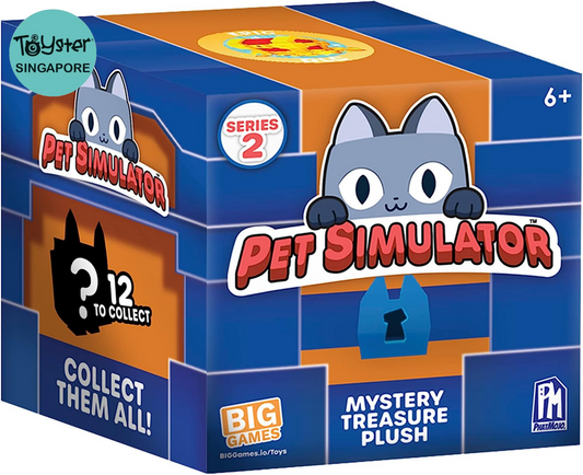 Pet Simulator X - Collectible Mystery Treasure Plush S2 Assortment