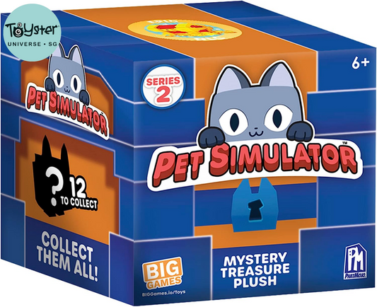 Pet Simulator X - Collectible Mystery Treasure Plush S2 Assortment