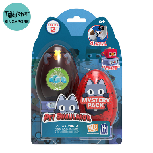 Pet Simulator X - Mystery Pet Minifigures 2-Pack S2 Assortment Simulator