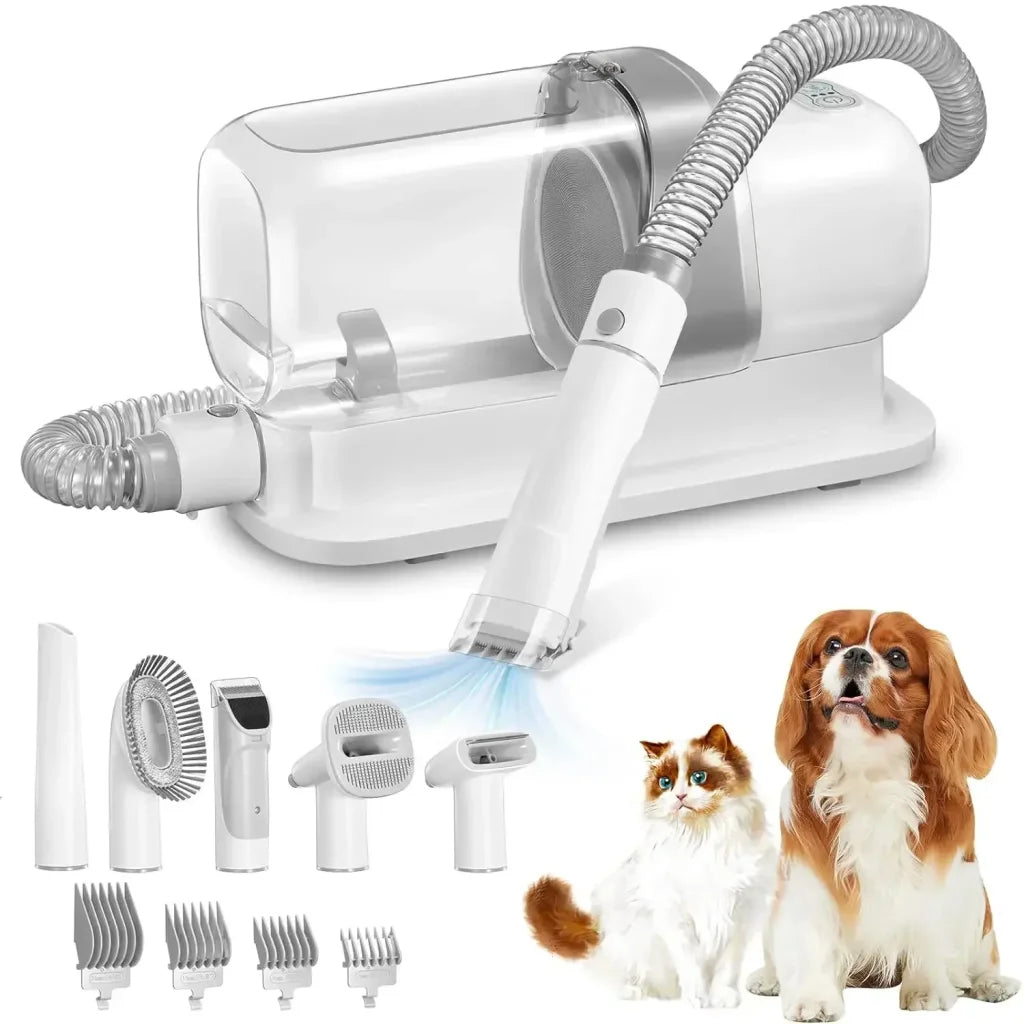 Pet Vacuum & Grooming Kit with 2.3L Capacity - CN Plug