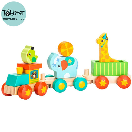 PHOOHI Wooden Animal train - PHOOHI