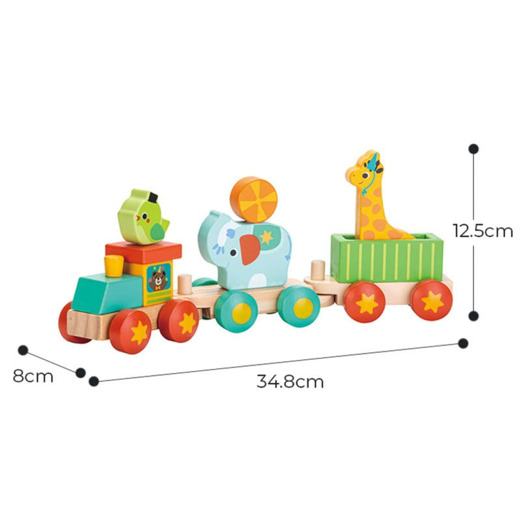 PHOOHI Wooden Animal train - PHOOHI