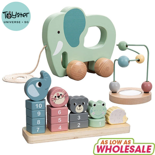 PHOOHI Wooden Educational Toy Trio - PHOOHI