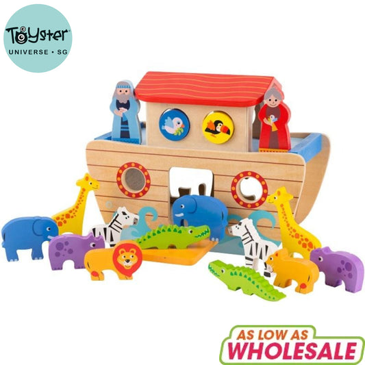 PHOOHI Wooden Noah’s Ark - PHOOHI