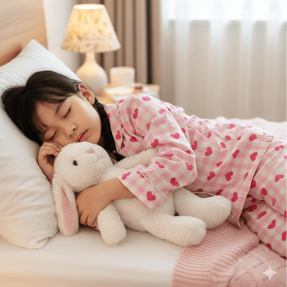 Pink Checks with Hearts Pyjamas