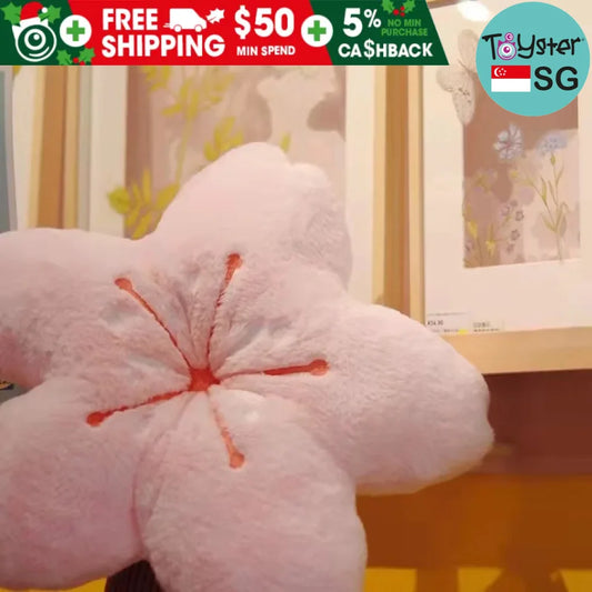 Pink Cherry Blossom Cushion