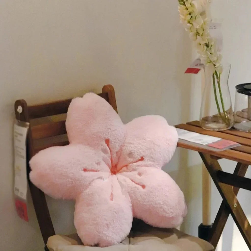 Pink Cherry Blossom Cushion