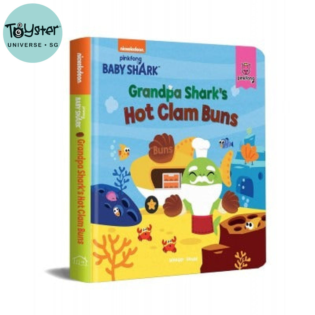 Pinkfong Baby Shark - Grandpa Shark’s Hot Clam Buns: Padded Story Books Pinkfong