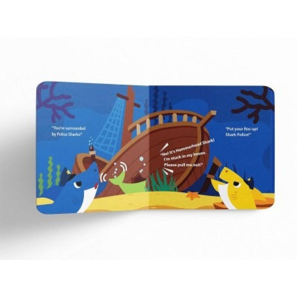 Pinkfong Baby Shark - Police Sharks To The Rescue: Padded Story Books Pinkfong
