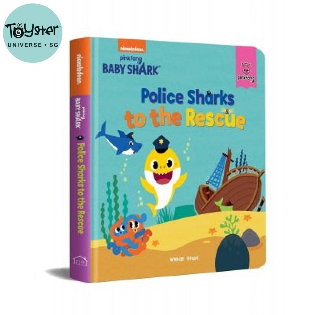 Pinkfong Baby Shark - Police Sharks To The Rescue: Padded Story Books Pinkfong
