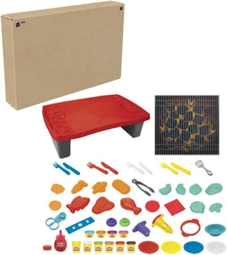 Play-Doh Kitchen Creations Big Grillin’ Playset (Frustration Free Packaging) - Play-Doh