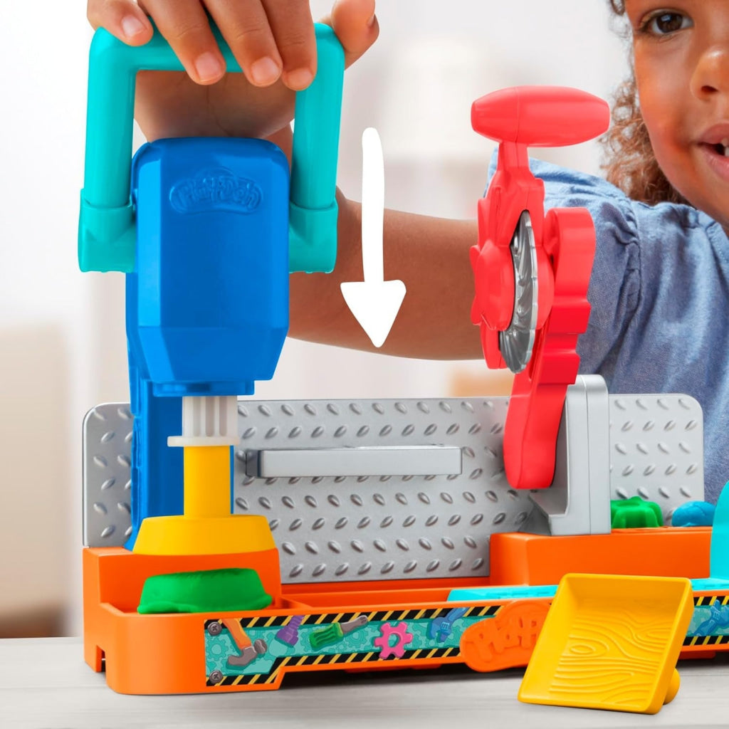 Play-Doh Stamp & Saw Tool Bench Playset - Play-Doh