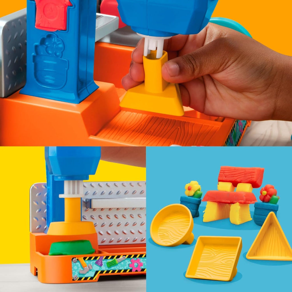 Play-Doh Stamp & Saw Tool Bench Playset - Play-Doh