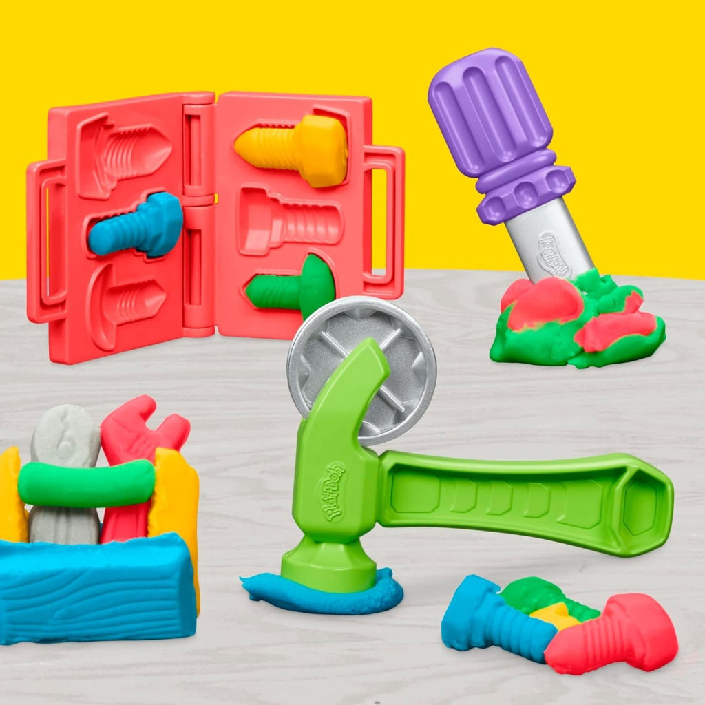 Play-Doh Stamp & Saw Tool Bench Playset - Play-Doh