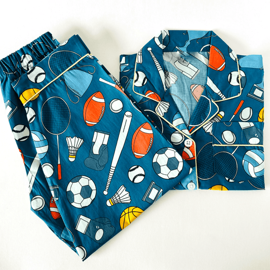 Playful Football Kids Pyjamas