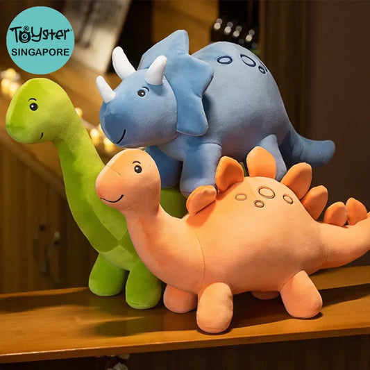 Plush Colorful Dinosaur