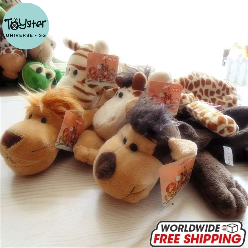 Plush Forest Animal Pencil Case