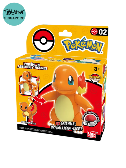 Pokemon Assembly Figures- Charmander Pokémon