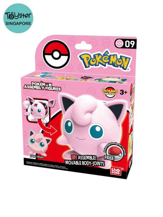 Pokemon Assembly Figures- Jigglypuff Pokémon