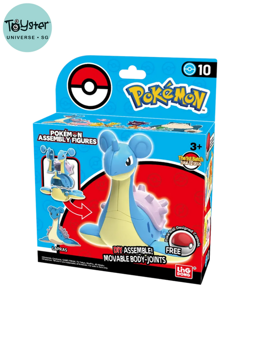 Pokemon Assembly Figures- Lapras Pokémon