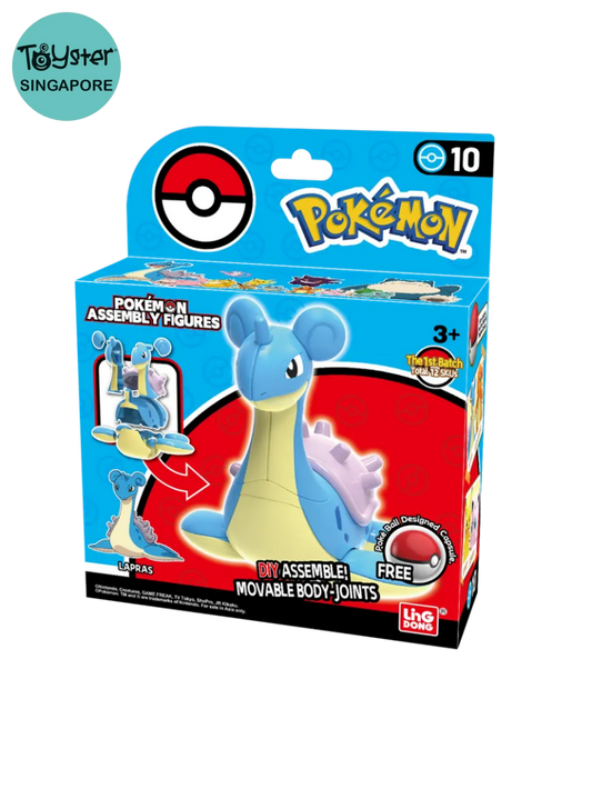 Pokemon Assembly Figures- Lapras Pokémon