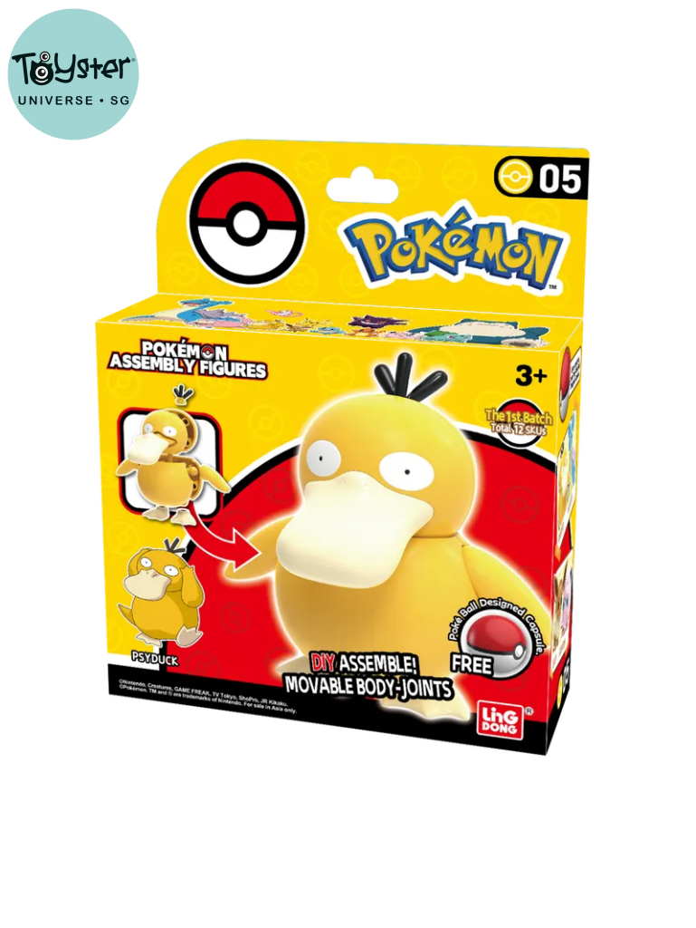 Pokemon Assembly Figures- Psyduck Pokémon
